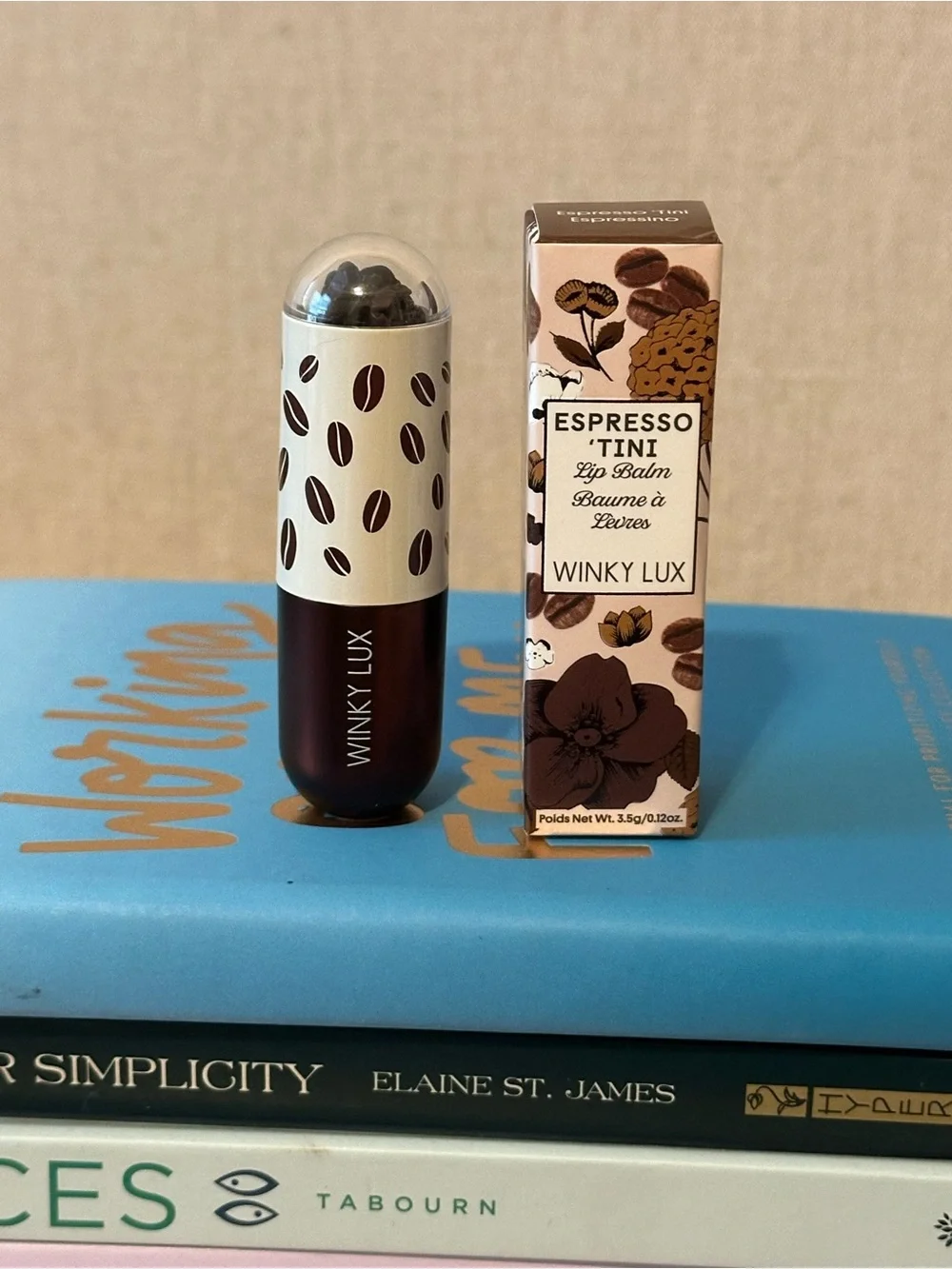 WINKY LUX Espresso Tint Lip Balm — Deep Coffee Brown